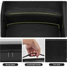 ALKOO Sac d'accessoires de barbier pour tondeuses et fournitures, boîte pour tondeuses à cheveux pour hommes, support de rangement portable pour tondeuses, kit de toilettage avec protège-lames et fournitures de barbier (sac seulement). Sac de toilette, sac de voyage de toilette, sac de rangement de maquillage, sac de plage, sac de vacances, fournitures scolaires, essentiels de voyage, pour dames, pour dortoir universitaire, pour salle de bain