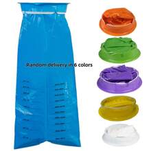 5 túi chống say xe, túi nôn di động cho say tàu xe, màu ngẫu nhiên - Nhiều màu - Xem 14