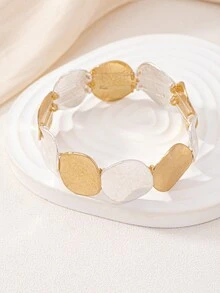 1 chiếc vòng tay dây thun cao cấp in họa tiết da báo cổ điển phong cách Âu Mỹ gợi cảm tối giản thời trang - Nhiều màu - Xem 5