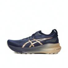 Asics 2024 男式 GEL-KAYANO 31 PLATINUM 跑步鞋中帮 1011B950-400 - 藍色 - 查看 1