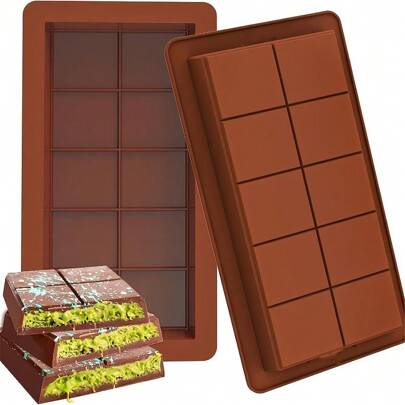 Moule en silicone pour chocolat, bonbons protéinés, biscuits 3D DIY. Outils de cuisson et de décoration de gâteaux