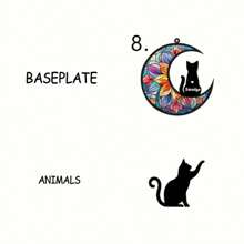 Cat Memorial, Suncatcher, Pet Memorial Gift, Cat Lovers, Window Hanging Decoration, Handmade Custom Name Cat Decor, Perfect For Farmhouse Porches, Study Rooms And Party Scenes, Ideal For Friends' Birthday,Halloween, Christmas Gifts-1pc