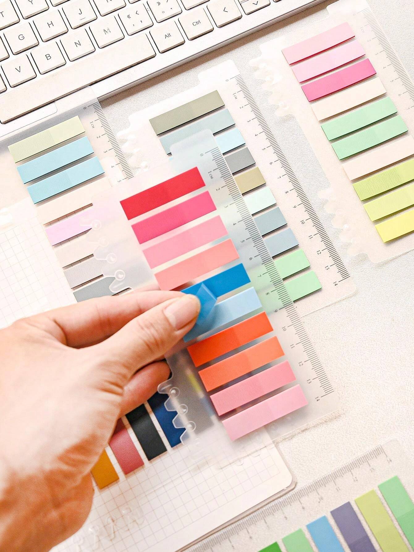 200 Sheets Of 1 Type Index Sticker Plastic Material Indicator Stickers