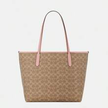 Coach 女士手提包City33单肩包大容量通勤包新款CV976 IMXB0