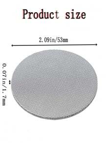 1pc,51mm/53mm/58mm, Thickened Double Layer Reusable Coffee Filter Screen Heat Mesh Screen Portafilter Barista Coffee Making Puck Screen For Portafilter Basket Espresso Accessories Back To School
