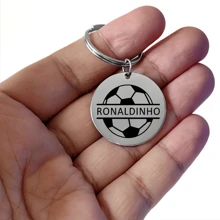 1pc Custom Engraved Stainless Steel Sports Theme Keychain, Personalized Name Laser Etched, Volleyball, Football, Basketball, Baseball Club Memento, Gift For Sports Lovers, Back To School, Graduation, Christmas,Engraved,Durable,Stainless,Colorful,Cute,Adorable,Funny,Kawaii,Y2K,Stylish,Unisex,Casual,Custom,Personalized,Unique,Customized,Ideal Gifts For Him,Ideal Gifts For Her,Her,Boyfriend,Girlfriend,Family,Friends,For Anniversaries,For Valentine's Day,For Mother's Day,For Birthdays,For Day,For Father's Day,For Graduation,For Weddings,For Housewarming - Multicolor - View 6