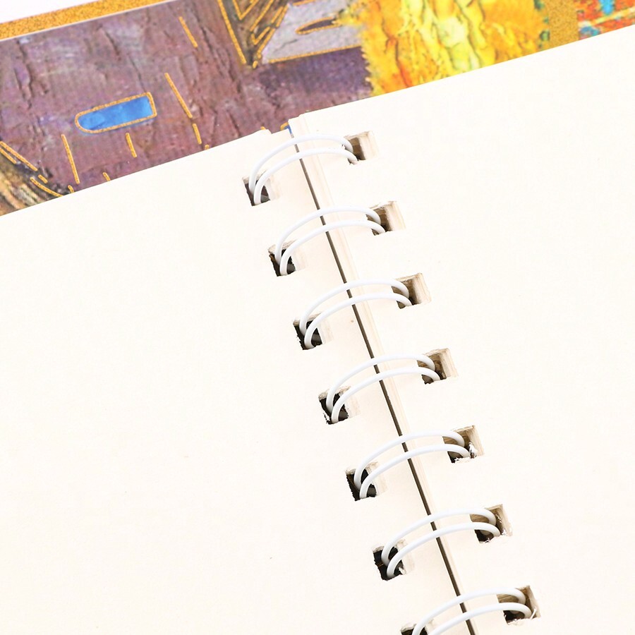 1pc HighQuality Spiral Bound Sketch Pad 30 Sheets/Notebook, Acid