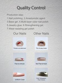 Biến đổi móng tay của bạn với 10 móng tay giả phủ toàn bộ hình quả hạnh nhân mới lạ màu xanh lam nhạt sọc ngựa vằn cổ điển kiểu Pháp Bộ móng tay giả phủ toàn bộ Cottagecore trang trí bằng đá Rhinestone sáng bóng thủ công thanh lịch Bộ móng tay giả phủ toàn bộ phong cách Châu Âu dành cho phụ nữ và trẻ em gái Nhấn vào phụ kiện trang trí móng tay kèm 1 dũa móng tay mini và 1 tờ keo dán - Xanh và trắng - Xem 11