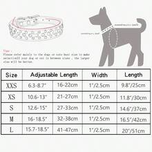 1 chiếc Vòng cổ thú cưng màu đỏ hồng tùy chỉnh được khảm đá giả màu trắng, Vòng cổ thú cưng mềm mại và thoải mái, Có thể tùy chỉnh theo tên thú cưng, thông tin liên lạc, địa chỉ và thông tin khác, Khắc chữ để tránh mất thú cưng, Thích hợp cho chó nhỏ, vừa và lớn - Màu tím - Xem 2
