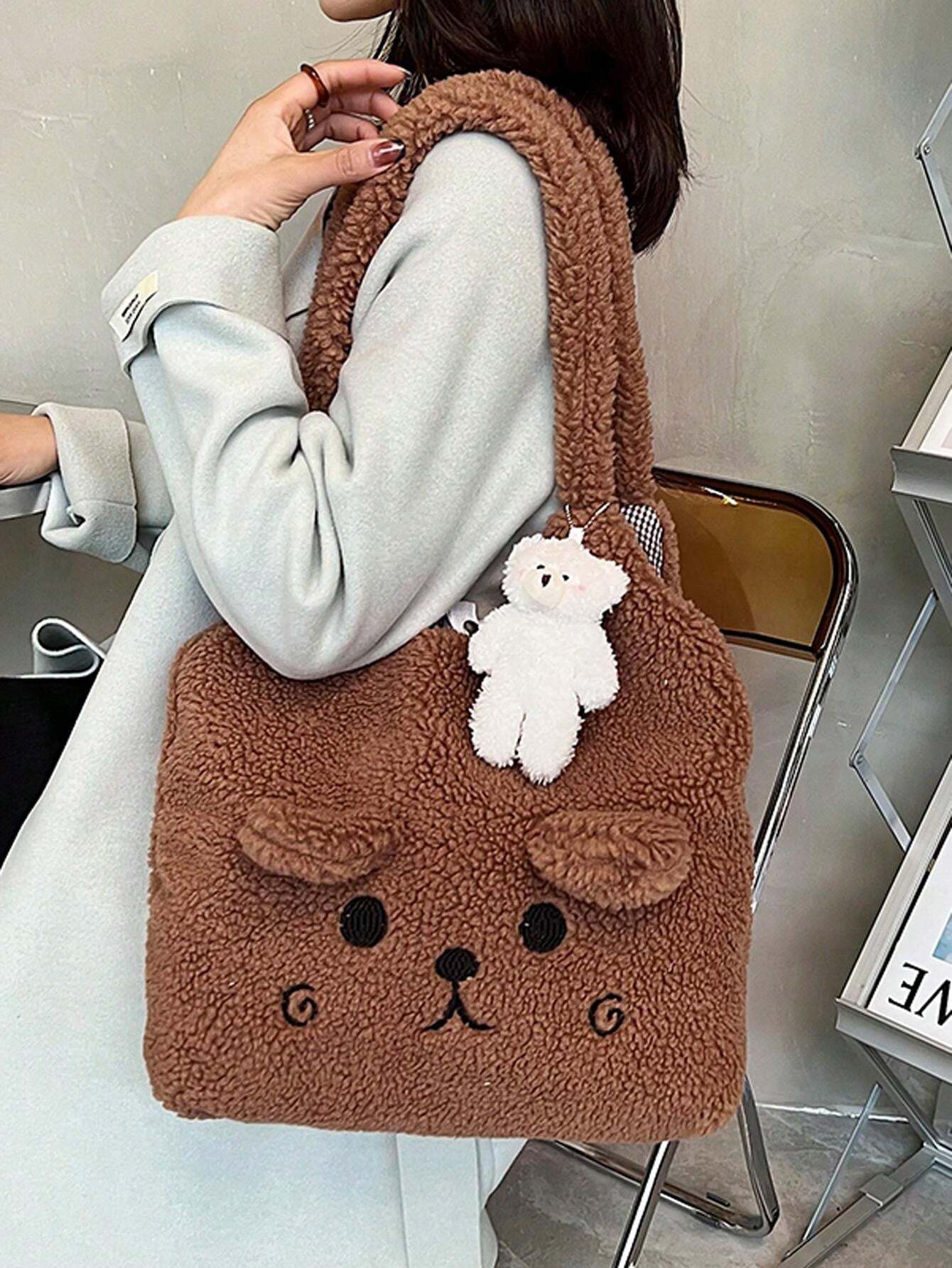 2024 Winter New Universal Women Tote Bag, Color Blocking Nylon