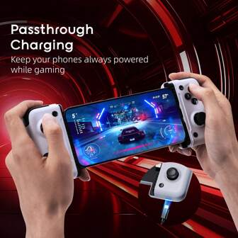 EasySMX M05 Android Mobile Phone Gaming Controller Compatible With IOS 15 Series And Above, BT+Direct Connection,With Vibration Feedback,Support For Mapping,Programmable Controller