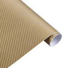25 cm x 200 cm 3D-Carbonfolienbeschichtung Autoaufkleber, wasserdicht, Dekorative Schutzfolie für Motorrad, Auto Zubehör