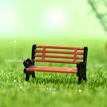 1 mô hình thu nhỏ Mini Park Chaise Lounge Moss Meaty Micro Landscape Bottle Phụ kiện cảnh quan Công viên Ghế ngả Ghế đẩu Làm vườn Trang trí nhỏ Ghế đẩu Micro Landscape Trang trí chậu Quà tặng tốt nhất - Nhiều màu - Xem 7