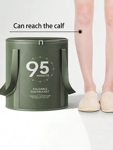 1 件可折叠泡脚袋，家用折叠洗脚盆，可伸至小腿以上，保温，便携式家用旅行宿舍足浴盆，带温控。携带方便，节省空间。 - 彩色 - 查看 7