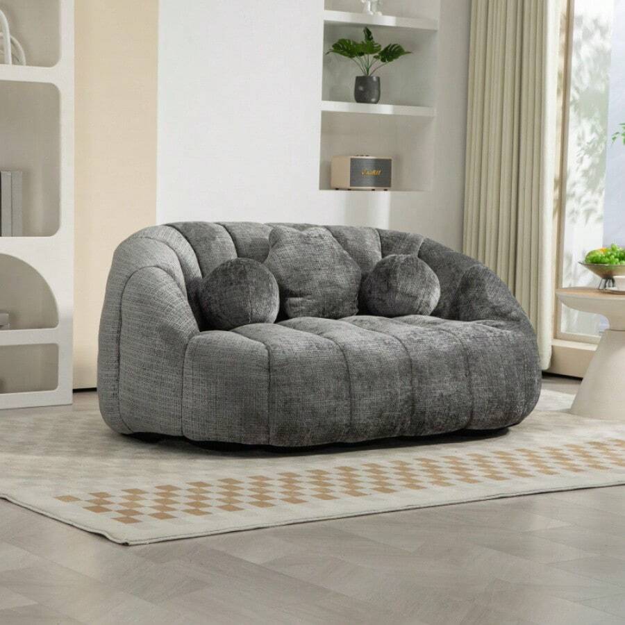 COOLMORE Bean Bag Sofa Lazy Sofa Durable Comfort Lounger High Back Bean