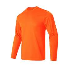 Camiseta de manga larga de alto rendimiento para hombre, 5 piezas