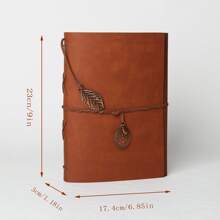 复古情侣相册旅行回忆录爱情故事收藏剪贴簿，大容量成长记录DIY定制手工礼物，手写笔记本，照片书，家庭使用，宝丽来5英寸/6英寸/7英寸 - 彩色 - 查看 2