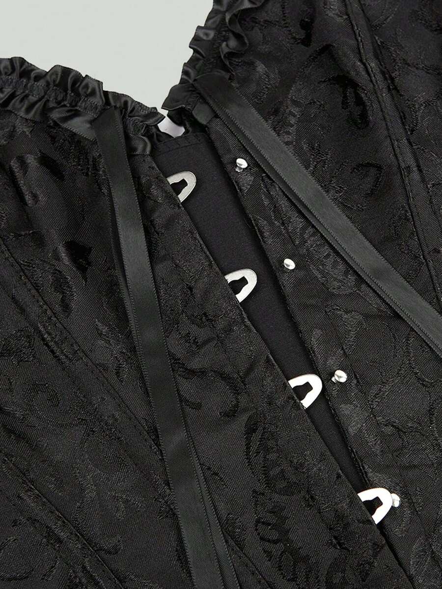 Palace Style Corset With Boning To Shape Waist And Push Up Bust, Sexy