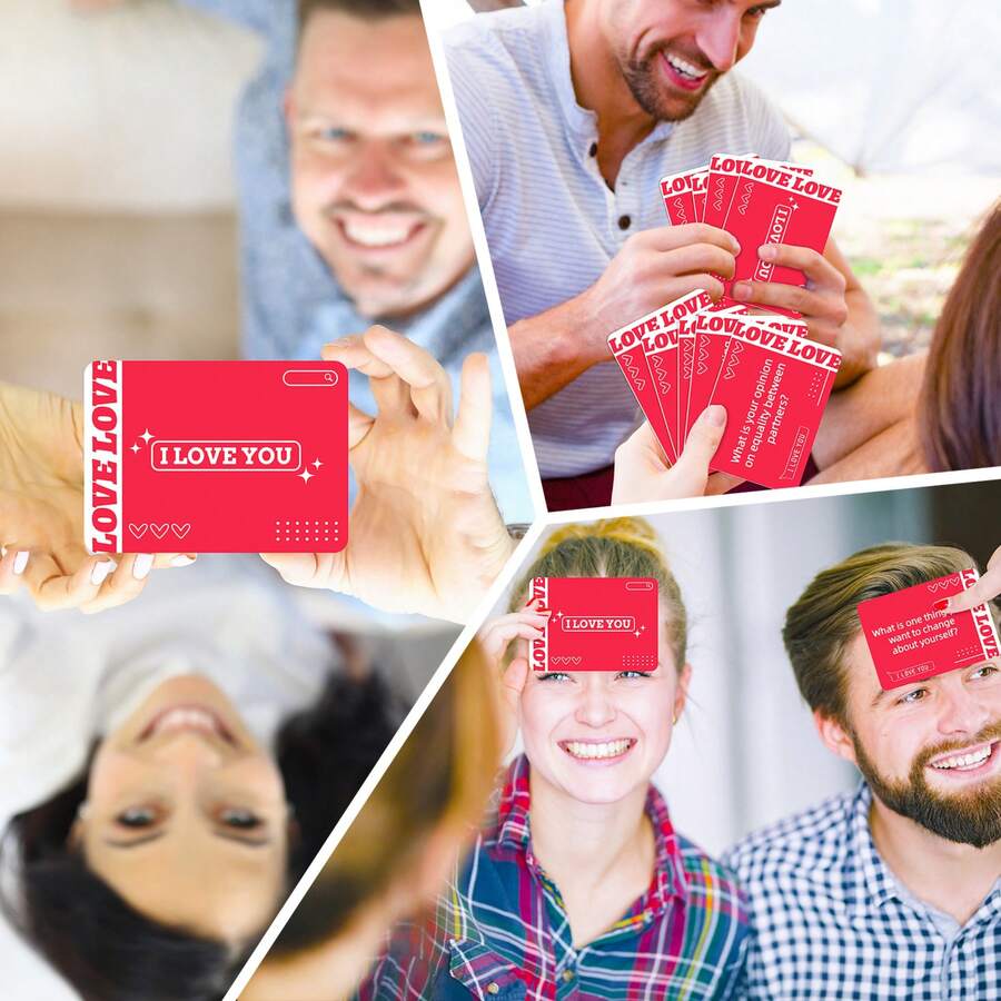 1 Set Of 50pcs Truth Or Dare Couple's Desktop Game Cards, Interactive