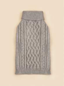 1 pièce de classique pull tricoté pour animal de compagnie, doux, chaud et douillet. Vêtements d'hiver pour petits, moyens et grands chiens, faciles à porter et entretenir. Cadeau de Noël pour Bichon, Schnauzer et Rottweiler Beagle