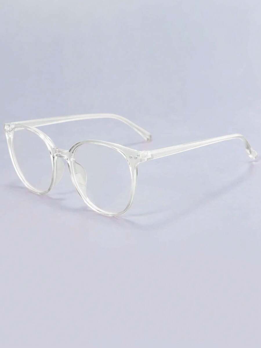 1 Cặp Kính Trong Suốt Trang Trí Thời Trang Cho Nữ, Thích Hợp Cho Văn Phòng, Đọc Sách, Học Tập Phụ Kiện Kính Trong Suốt - Trong sáng - Xem 1