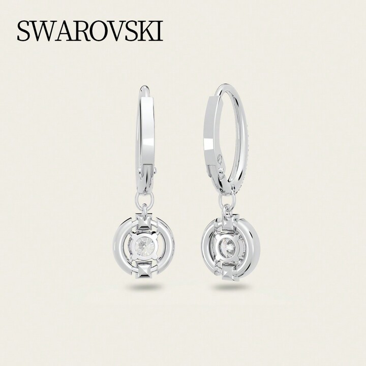 Swarovski SPARKLING DC:PE DROP CZWH/CRY/RHS 5627349 White