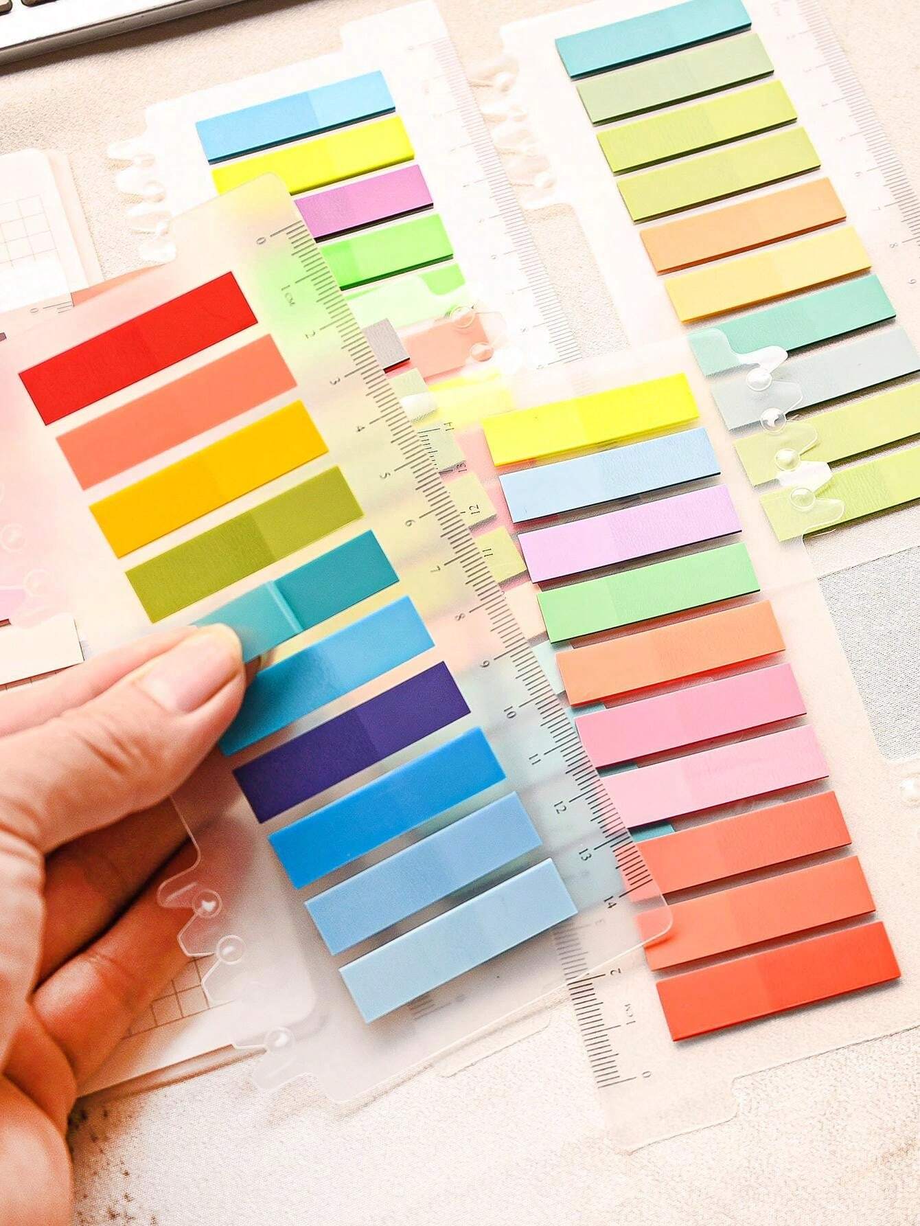 200 Sheets Of 1 Type Index Sticker Plastic Material Indicator Stickers