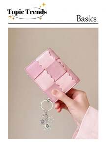 Móc khóa hợp kim hoa hướng dương Túi móc khóa Phụ kiện túi đeo vai Túi đeo chéo Túi xách Phụ kiện xe hơi Tiệc Quà tặng ngày lễ Sinh nhật Ngày lễ tình nhân Xu hướng thời trang Cô gái Nữ Sinh viên Đại học Quà tặng Giáo viên Y2K Lễ Tạ ơn - Bạc - Xem 5