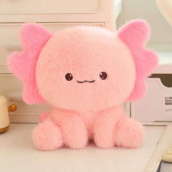 1pc Plush Lion, Panda, Hexagonal Dragon, Cat Doll Doll, Holiday Gift, Stress Relief Squeeze Doll For Boys And Girls (Lamb, Cat, Elephant, Puppy, Rabbit) Plush Doll Pendant