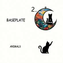 Cat Memorial, Suncatcher, Pet Memorial Gift, Cat Lovers, Window Hanging Decoration, Handmade Custom Name Cat Decor, Perfect For Farmhouse Porches, Study Rooms And Party Scenes, Ideal For Friends' Birthday,Halloween, Christmas Gifts-1pc