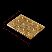 12 孔指甲钻头亚克力美甲展示板，适合展示或放置指甲钻头 - 彩色 - 查看 4