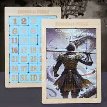 Đồ chơi xếp hình Wukong, Hoa văn mặt trước, Mặt sau, Số từ 1 đến 20, Tay nghề thủ công, Chi tiết, Phép nhân, Sản xuất cẩn thận, Từng miếng gỗ, Kết cấu cứng, Dày đặc, Không dễ hư hỏng, Dễ chơi hơn - Nhiều màu - Xem 2