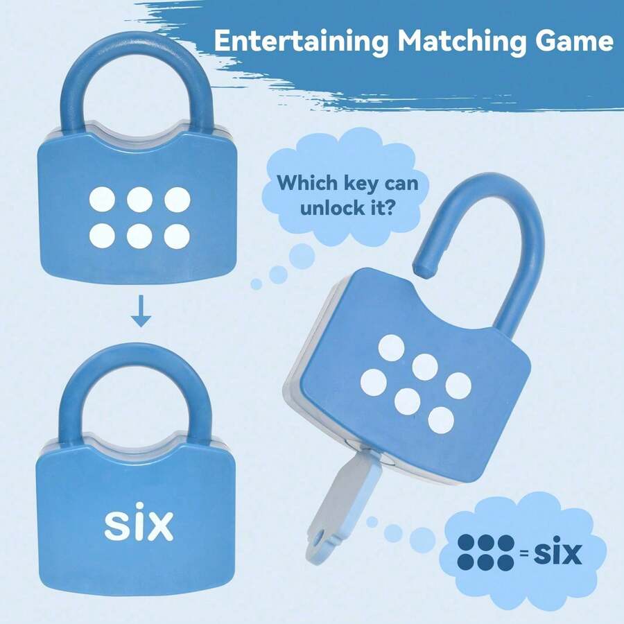 1 Set Of MultiColor Early Education Toy For Children Aged 36 Years