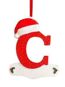 1 Pc Đồ trang trí xe hơi 26 chữ cái tiếng Anh Giáng sinh, Mặt dây chuyền tên viết tay DIY Đồ trang trí cây thông Noel, Móc chìa khóa Đồ trang trí ba lô, Đồ trang trí không khí cửa sổ tiệc ngày lễ, Vật dụng trang trí cuộc sống gia đình Giáng sinh - Nhiều màu - Xem 31