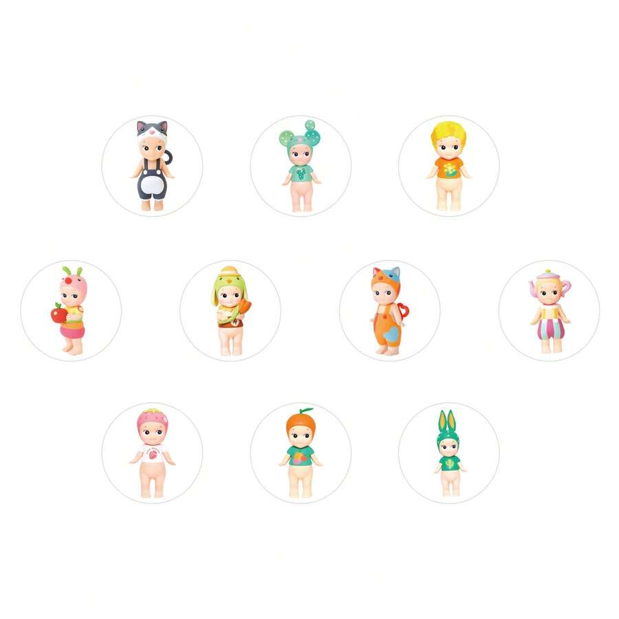 500pcs Sonnyangle Stickers, Cartoon Cute Aesthetic Stickers Roll Self