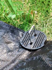 40 件套草坪 U 型钉套装、U 型固定钉花园桩、草坪 U 型固定钉垫圈、U 型镀锌景观钉、重型花园钉，非常适合固定草坪和织物 - 彩色 - 查看 12