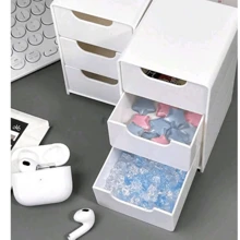 Mini Desktop Storage Box, Multi-Functional Office Supplies, Jewelry Organizer, Drawer Type Storage Decor, Autumn Seasonal Decor, Holiday Decor, Room Decor, Home Decor, Bedroom Decor