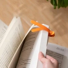1/3/6 pièces de signets automatiques en silicone, signets pour la lecture des femmes, des hommes, des amateurs de livres, des lecteurs, parfaits pour une utilisation quotidienne au bureau, fournitures scolaires, rentrée scolaire