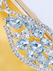 STONEFANS Stonefans Crystal Geometric Sunglasses Frame For Women Party Jewelry 2024 Ins Fashion Rhinestone Face Accessories Bridal Gifts