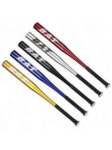 1pc 20-Inch Baseball Bat Aluminum Alloy Baseball Bat Self-Defense Weapon Equipment For Car