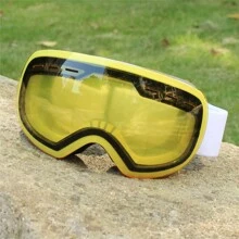 Marken Ski Brillen für Herren und Damen, Snowboard Brillen für Skifahren, Schnee Brillen mit doppelter Schicht, Antibeschlag Ski Maske Augenschutz