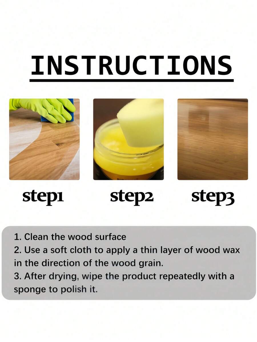 Furniture Restoration Beeswax Furniture Beautification, Polishing