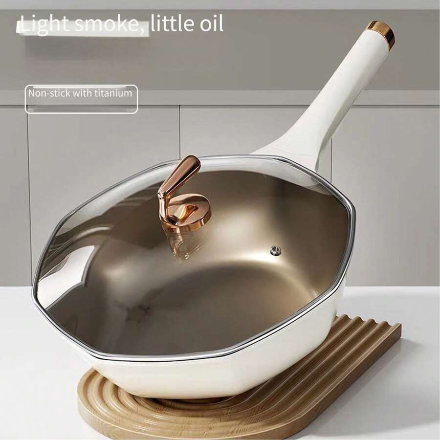 HighQuality MultiFunctional NonStick Wok Wok Domestic Star Anise Pan