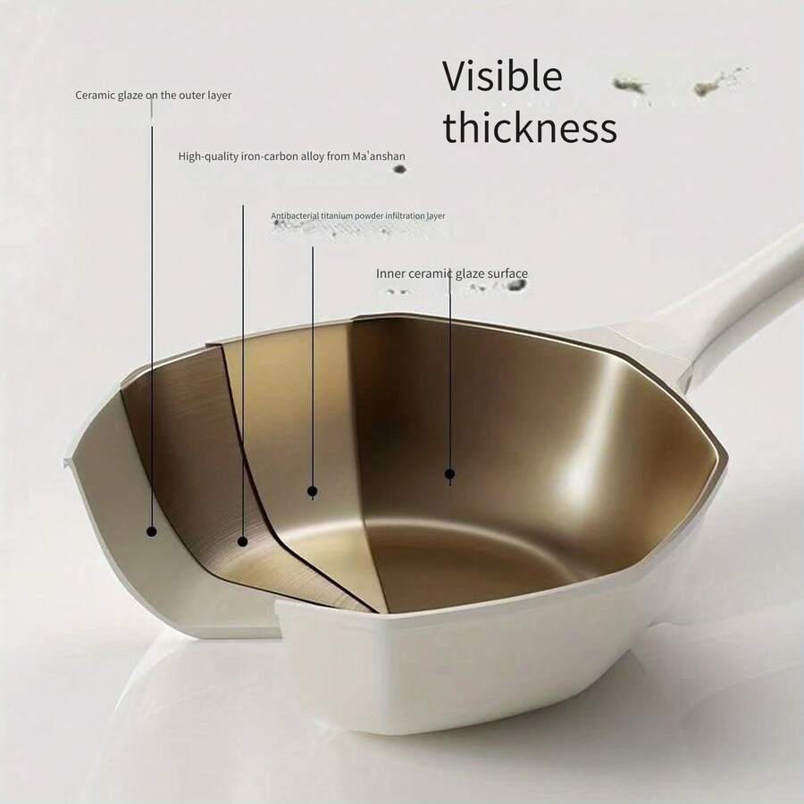 HighQuality MultiFunctional NonStick Wok Wok Domestic Star Anise Pan