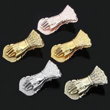 Elegant Lady's Hand Versatile Books Pages Clip Hand Of Wealth Retro Lady Book Mark Metal Organizing Document Notebook Diary Paper Page Clips Decoration Gift - Multicolor - View 4