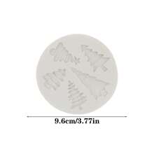 1pc Christmas Tree Silicone Mold, Candle Mold, Soap Mold, Resin Molds, DIY Soft Pottery Clay Drop Glue Decorative Mold, Hand Decorative Art Tools