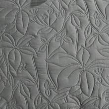 Bộ 3 vỏ chăn họa tiết hoa, 1 vỏ chăn + 2 vỏ gối, thân thiện với da & thoáng khí, mềm mại & thoải mái (không có ruột chăn/gối) - Xám - Xem 7