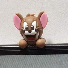 1pc Doll Stereo Soft Glue Motorcycle Doll DIY Small Accessories Car Decoration Mobile Phone Case Computer Display Decoration, Christmas, Thanksgiving, Valentine's Day New Year Gift Decoration [Stock, Wholesale]