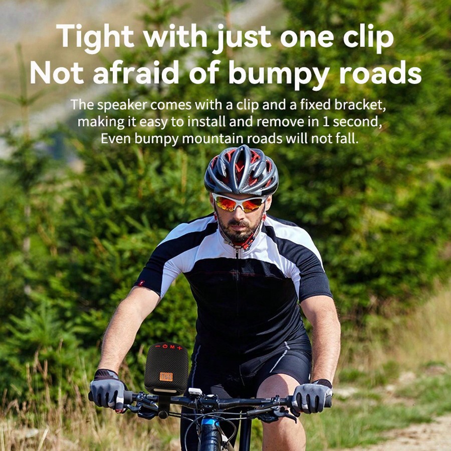 Portable Bluetooth Speaker, Wireless Radio FM Subwoofer Sound Box Music