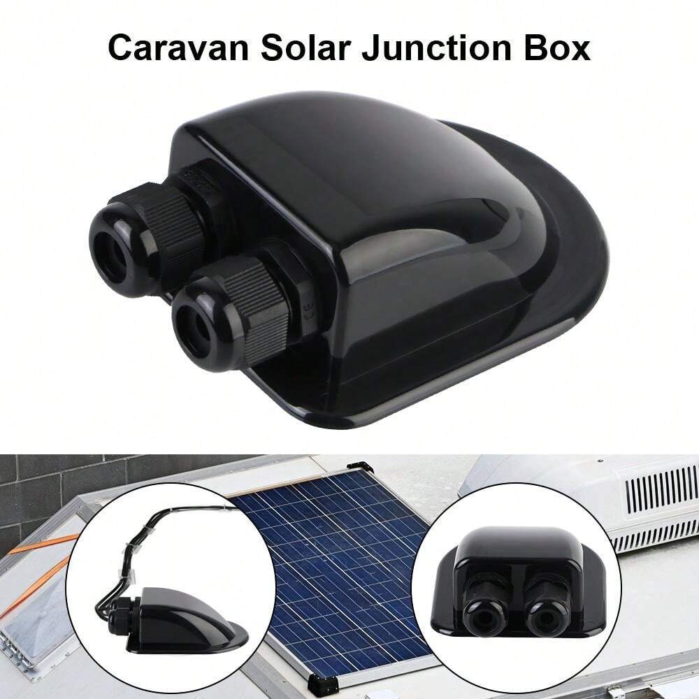 Caravan Solar Car Junction Box Cable Connector Holder Roof Wire Entry